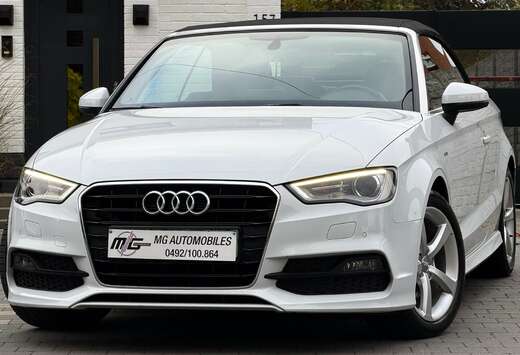 Audi 2.0 TDi - CABRIOLET - S LINE - LED XENON - NAVI  ...