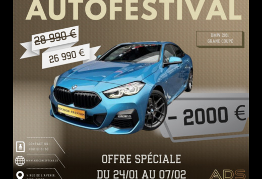 BMW Pack M grd coupé 1.5L 140CV