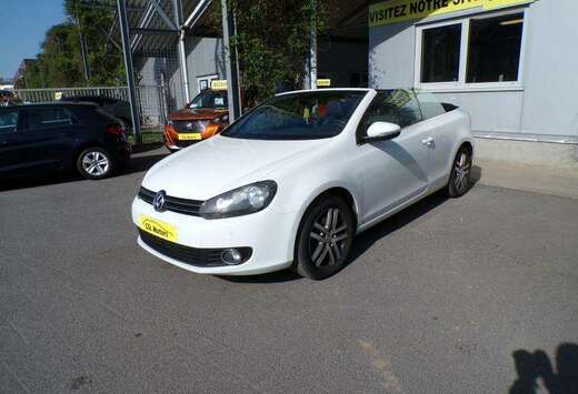 Volkswagen 1.4TSi 122cv blanc Cabriolet 07/14 Airco G ...