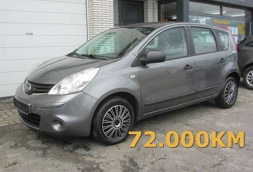 Nissan 1.4i **72.000Km**, Airco, PDC, Garantie, Servi ...