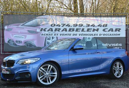 BMW Cabriolet 218d Pack M NAV SENS AR CLIM 62.769KM