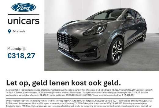 Ford 1.0i Ecoboost mHEV 92kW ST-Line