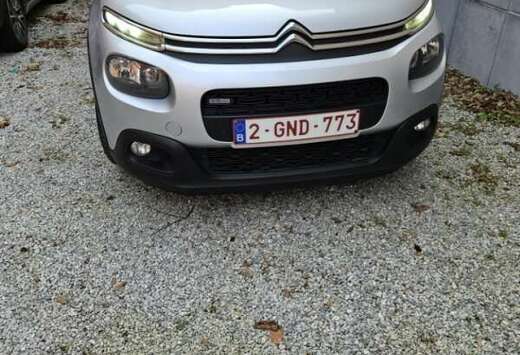 Citroen C3 1.2 PureTech ct+ feuille rose