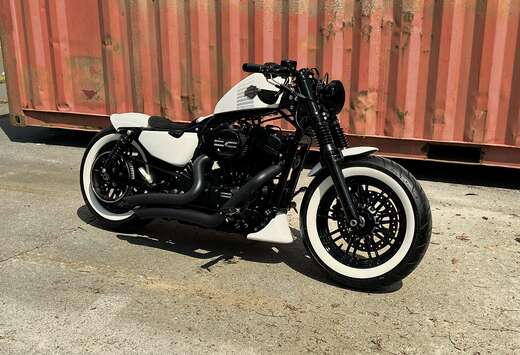 1200 Forty Eight Blanche Bobber Unique Custom RARE