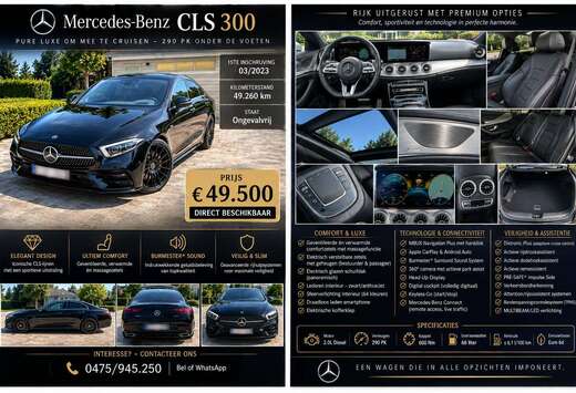 Mercedes-Benz CLS 300 d 4-Matic AMG Line