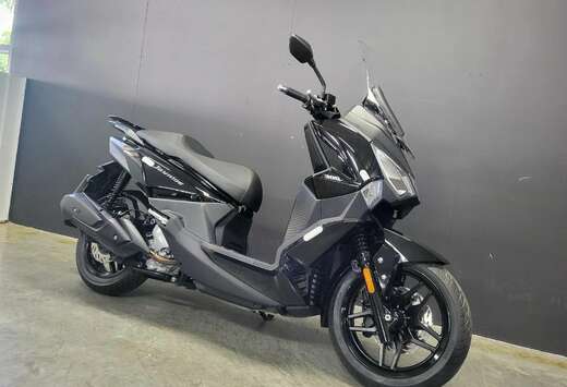 moderne stadsscooter met comfort