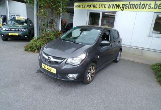 Opel 1.0 75cv noir 12/15  Airco Capteurs Cruise