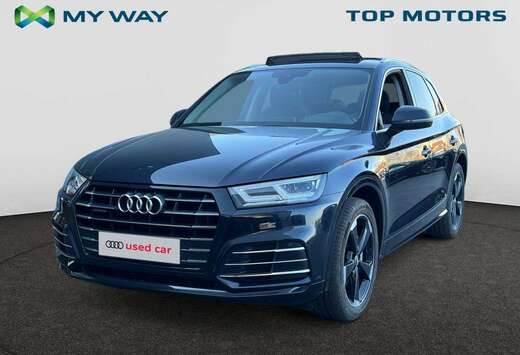 Audi S-LINE*HYBRIDE 367pk*GPS*CARPLAY*SCHUIFDAK*LUCHT ...