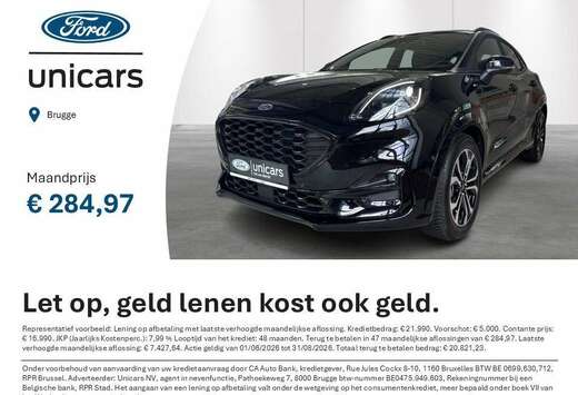 Ford 1.0i Ecoboost mHEV 114kW Aut. ST-Line X AUTOMAAT