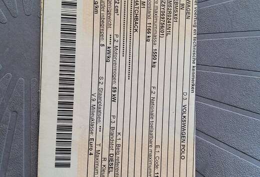 Volkswagen Polo 1.4 TDI DPF BlueMotion