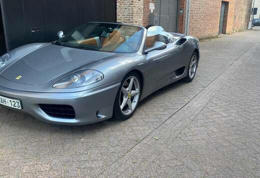 Ferrari 360 Spider F1*New service belts*37.000 km