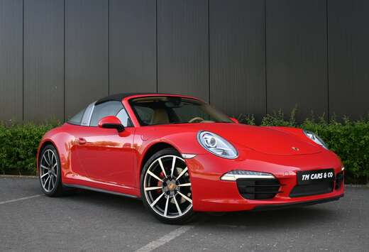 Porsche 991 Targa 4 / 62dkm / sportuitlaat, zetelver, ...