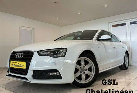 Audi S-line 1.8 144cv 05/16 93305km Capteurs/Cam/Navi