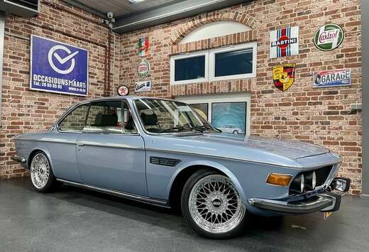 BMW 3.0 CS E9 Coupé 180cv TO/JaBBS/Cuir/VE/VC