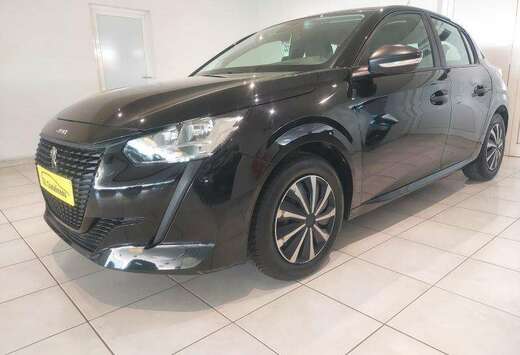 Peugeot 1.2i 75cv noir 02/21 80148km Airco 1ére main