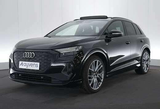 Audi Q4 45 Corporate S-Line LEDER/STOF LED GPS PDC CA ...