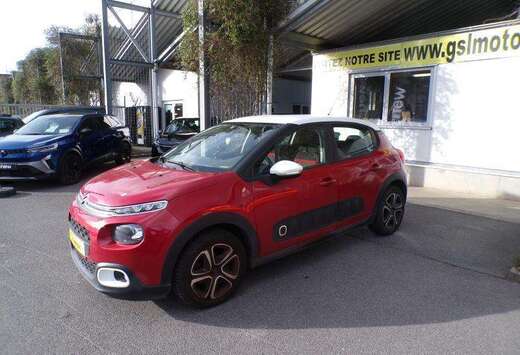 Citroen 1.2 82cv rouge 02/17 89.322km Airco Capteurs