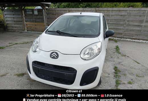 Citroen 1.0i Contrôle technique + Garantie 12 mois