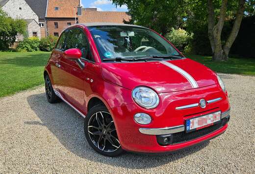 Fiat 500C 1.2i Lounge PUR-02 Stop