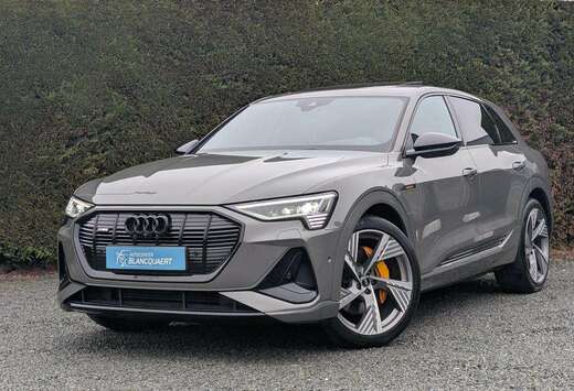 Audi (Q8)e-tron - black edition - opendak -head up