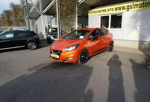 Nissan 1.0 92cv orange 10/21 90421km Airco GPS Cruise