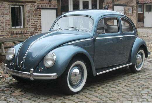 Volkswagen Ovaal 1954 origineel metaalkleur