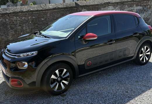 Citroen 1.2 110ch Automatique essence  Noir/Toit roug ...