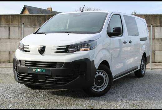 Peugeot 5PL Double Cab -CAMERA-VLOER-WANDEN-TREKHAAK