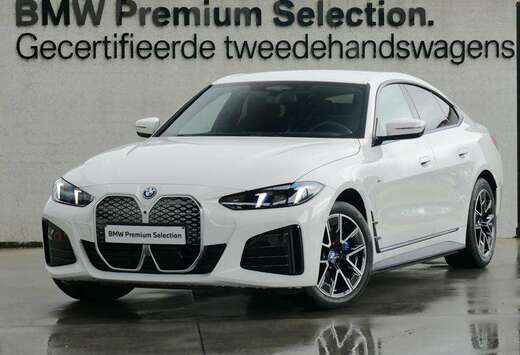 BMW Alpine white i4, clean spec, sharp M Sport presen ...