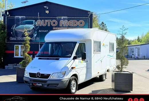 Mercedes-Benz 313 cdi * Camping car  * pilote P633XTP ...