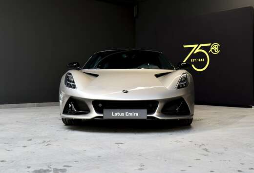 Lotus TURBO SE - NIMBUS GREY - BLACK ALCANTARA