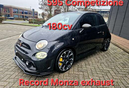Fiat 595 Competizione 180cv exhaust record monza