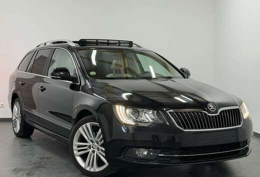 Skoda SW 1.6 TDi 1erMain - Carnet - Led - Navi - Cuir