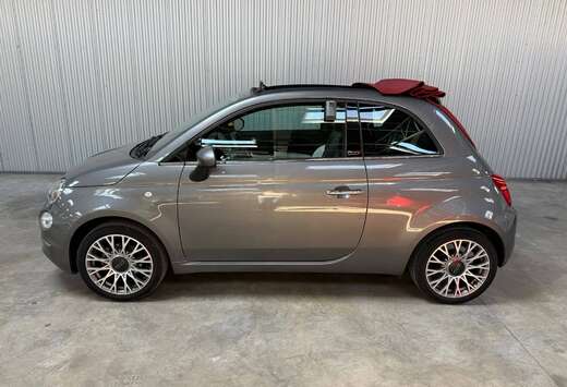 Fiat 500C 1.0i Hybrid MHEV Lounge PDC Carplay Half Le ...