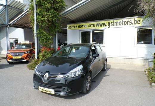 Renault 1.2 75cv break noir 03/16 35305km Airco GPS C ...