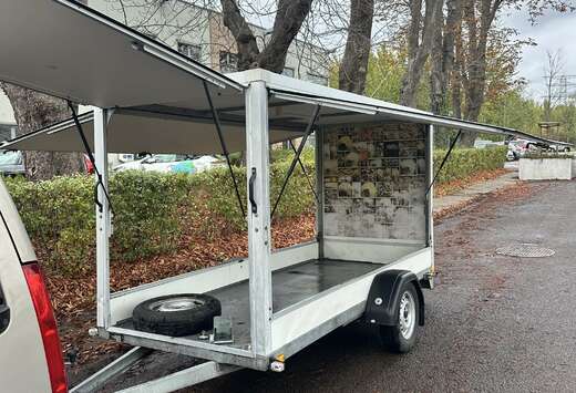 Trailer-Anhänger REMORQUE MAGASIN FOURGON