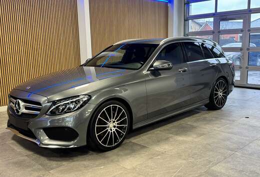 Mercedes-Benz C 180 T 9G-TRONIC AMG Airmatic-Burmeste ...