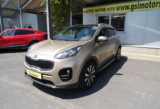 Kia 1.7CRDi 115cv beige 03/17 83799km Airco GPS Cruis ...