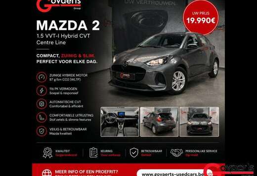 Mazda 1.5L Hybrid VVT-i 116pk AUTOMAAT Centre-Line