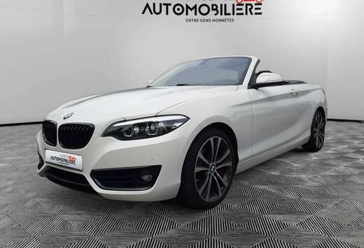 BMW Cabrio 218iA Sportline (Volant Pack M) 1.5i 136Ch ...