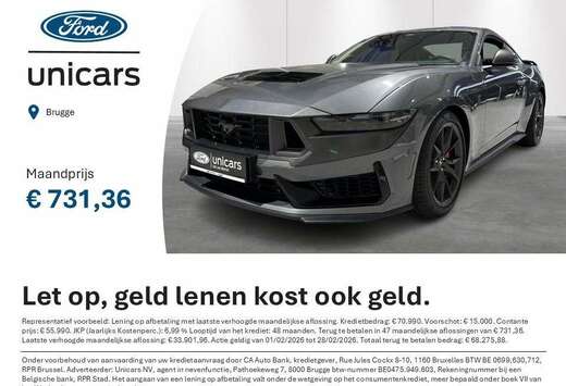 Ford 5.0i V8 Aut. Dark Horse NIEUW