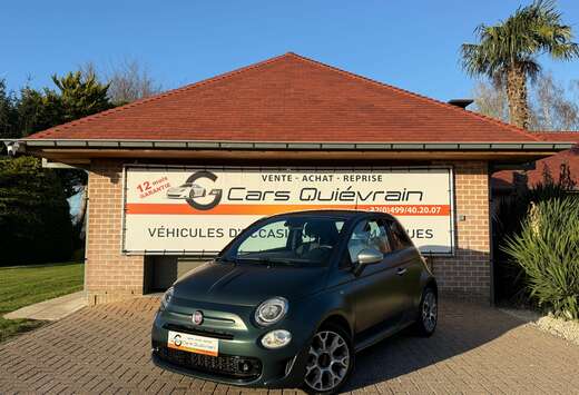 Fiat 1.2i Sport BOITE AUTO./VERT MAT/TOIT PANO./GAR.1 ...