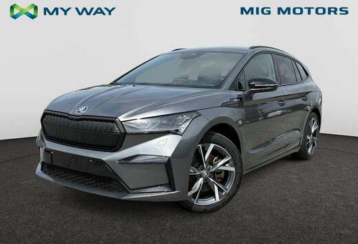 Skoda 85 Sportline 82kWh (285pk) /// Inklapbare trekh ...