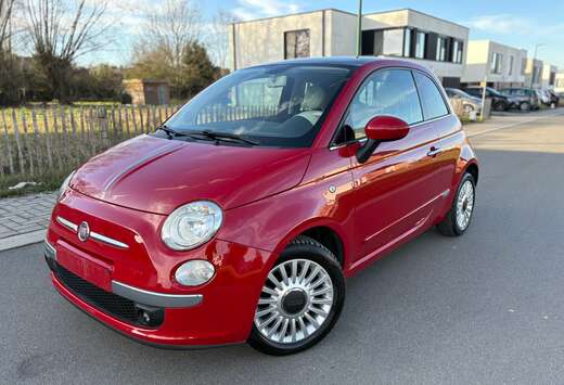 Fiat 500 1.2 Lounge 58000km#leder#bluetooth#airco#