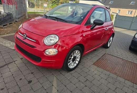 Fiat 500 C 1.2 essence AIRCO + toit ouvrant