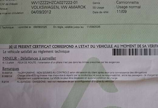 Volkswagen 2.0 CR Bi-TDi 4Motion Baseline