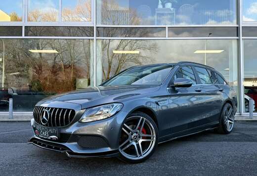 Mercedes-Benz AMG LINE C63 LOOK / TREKHAAK / LEDER /  ...