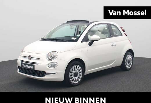 Fiat 1.2 Lounge +gps+park pilot achteraan