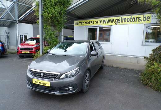 Peugeot 1.2 130cv break gris 12/18 Airco GPS Camera C ...