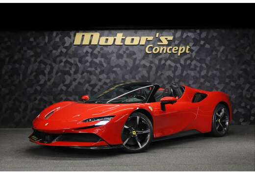 Ferrari V8 - ROSSO CORSA METALLIC - FULL CARBON
